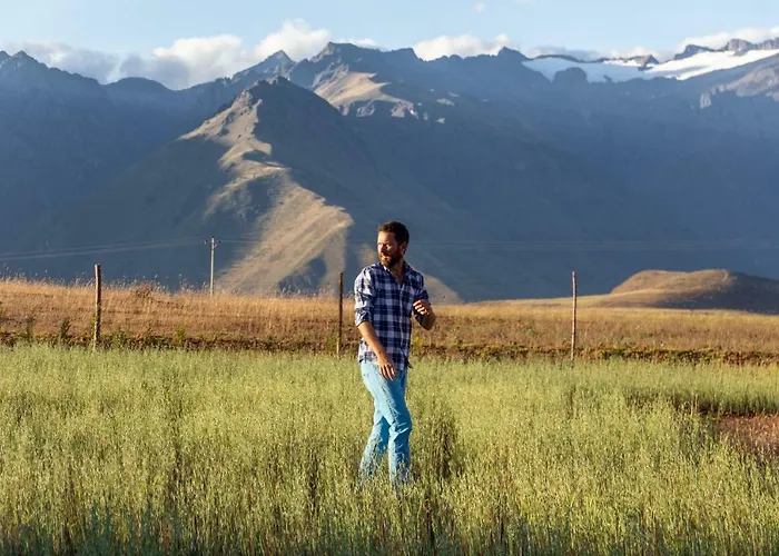 Casa 100% Ecologica Con Vista A Glaciares Andinos * Maras